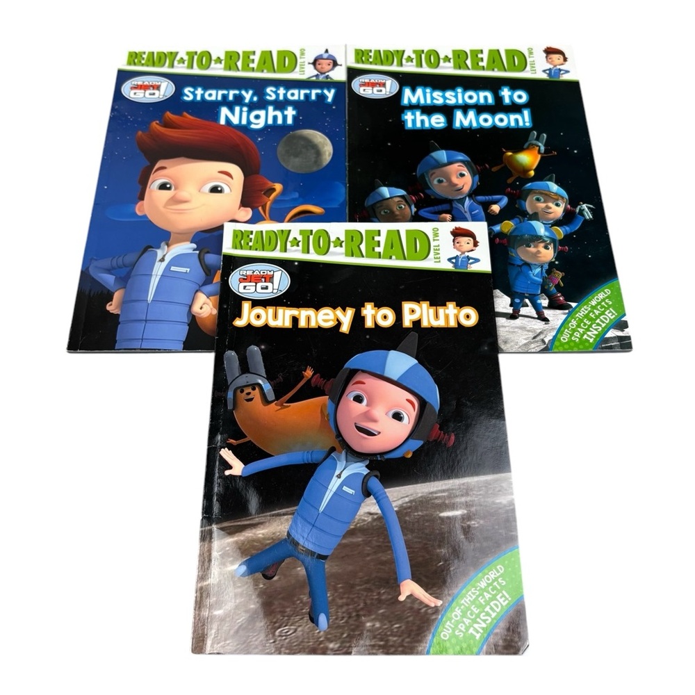 Ready Jet Go Book Lot Ready to Read Books